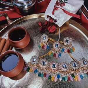 Indian Jewelry - Shahenaz (multicolour)